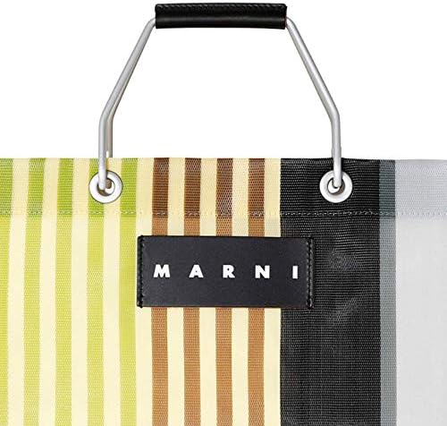 Amazon | [Marni] [マルニ] トートバッグ ストライプ ナイロン ミニ